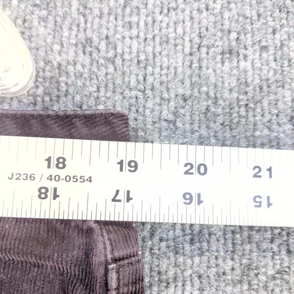 Talbots Women's Curvy Corduroy Jeans Brown Plus Size 16 5-Pocket - Picture 14 of 15